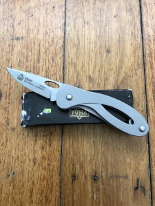 Puma Knife: Puma Steel Frame Linerlock Money Clip Folding Knife