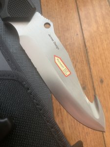 Puma Knife: Puma Rare 132001 PTS 58 Huntac Tactical Survival Knife with Gut Hook in Original Box