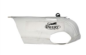 Avery Neoprene 5mm Boater's Dog Vest in White - 2XL