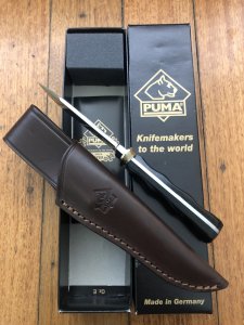 Puma Knife: Puma Special Oryx Edition Jagdnicker Hunters Pal with Brown Leather Sheath