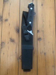Puma Knife: Puma Rare Early 1st Edition Huntac TAC 1 Tactical Tanto Survival Knife