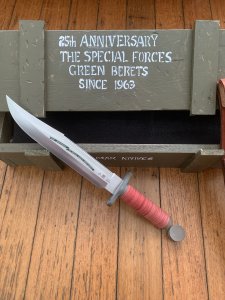 Al Mar SEKI Japan SF-10 25th Anniversary Green Beret Knife