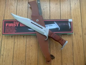 Hibben Designed RAMBO III First Blood Big Bowie