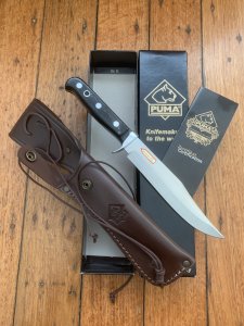 Puma Knife: Puma Bowie Tucson Bowie with Pakka Wood Handle
