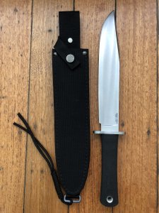 COLD STEEL Japanese made Trail Master VG-I SAN MAI Bowie in Cordura Sheath