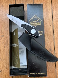 Puma Knife: Puma Cobra Fixed Blade Knife with Black ABS Handle