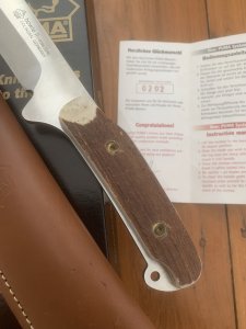 Puma Knife: Puma 2002 Bowie II Special Edition Handmade Knife with Stag Antler Handle