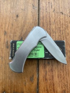 Puma Knife: Puma 2012 Model 4 Star Mini Folding Lock Knife with Stainless Steel Handle