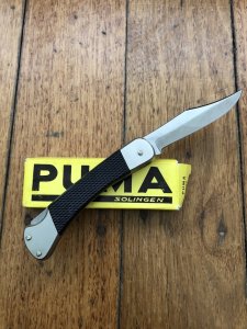 Puma Knife: Puma Model 260 Original Lieutenant Lockback Folding Knife in Yellow Box