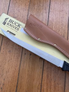 Buck Knife: Buck 0127 Vintage OceanMate Fillet Knife in Original Sheath and Box