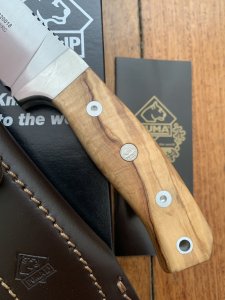 Puma Knife: Puma IP 820018 Cervato Olive Wood handle