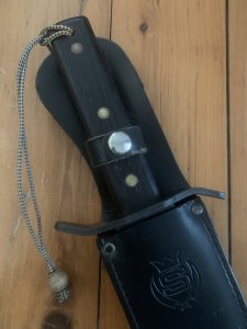 SVORD New Zealand made Svord Von Tempsky Big Bowie Knife