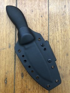 Spyderco Bill Moran Japanese Fixed Blade Knife in Kydex Sheath