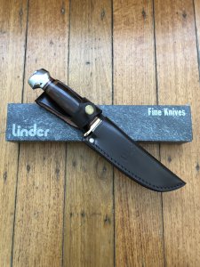 Linder Classic Skinner with 6" Carbon Steel Blade and Cocobolo wood handle