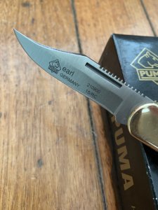 Puma Knife: Puma Earl Folding Knife with Stag Antler Handle 2015/DBW