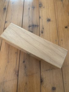 Puma Knife: Puma 1967 ForsterNicker Knife with Stag Handle & Original Wooden Box #84607