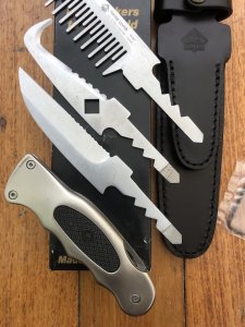 Puma Knife: Puma Rare 3 Blade Horse Set in original sheath and Box