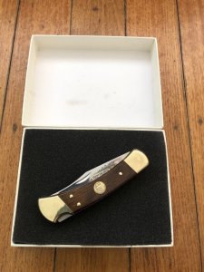 Buck Knife: Buck 110 Custom Shop Ducks Unlimited 50 Year Edition in Box