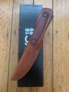 Ontario 2022 Model Old Hickory Fish & Small Game Knife with Leather Sheath