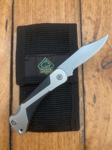 Puma Knife: Puma German Made 2003 Pilot Model 23 2255 with Puma Black Nylon Pouch