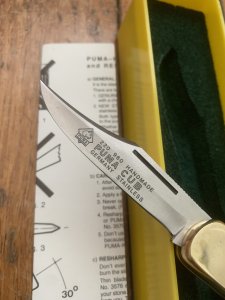 Puma Model 960 CUB 1989 Folding Lock Knife in original box Serial Number 23981