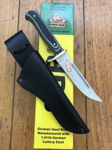 Puma Knife: Puma SGB Trail Guide Fixed Blade Knife with G10 Handle