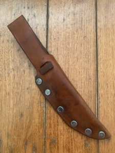 Lance Davison Custom Knife Maker Melbourne Australia Upswept Skinner