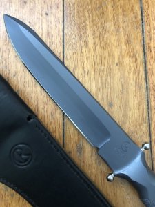 Chris Reeves: USA NKONKA Handmade One Piece Tactical Survival Knife