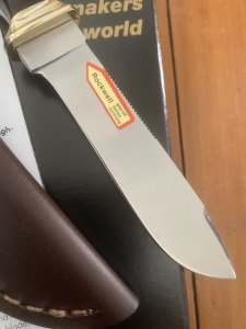 Puma Knife: Puma Special Oryx Edition Jagdnicker Hunters Pal with Brown Leather Sheath