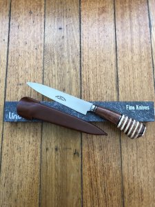 Linder Gaucho 2 Knife with Rosewood and Rubber Wood Handle