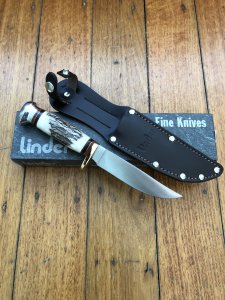 Linder Traveller II - Traditional German classic hunting knife with 4 1/4" Blade