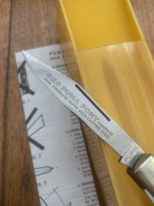 Puma Knife: Puma Original Rare 1977 Pony 620 Twin Blade Knife with Stag Antler Handle #27282