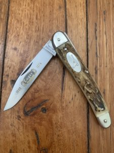 Puma A G RUSSELL 1974 Luger Pistol Commemorative Club Knife No:01212