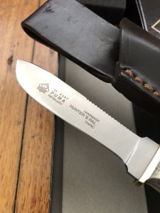 Puma Knife: Puma 2004 Hunters Pal with Stag Handle & Dark Brown Sheath