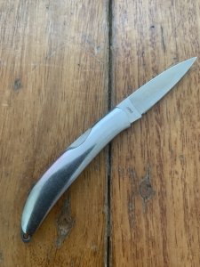 Al Mar Japan E1001SS Osprey Small Stainless Gentlemen's Knife