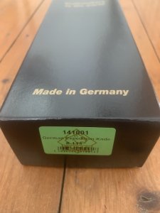 Puma Knife: Puma 2026 Model German GEK Expedition Knife in Black Box