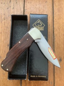 Puma Knife: Puma 2014 4 Star Full Sized Folding Lock Knife with Cocobolo wood Handle