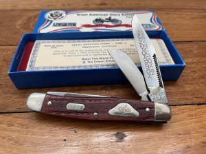 Boker USA made American Story II Horseless Carriage Stockman Knife