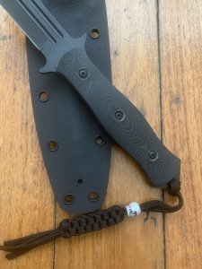Wilson Tactical USA made SOB Combat Knife in Kydex Sheath