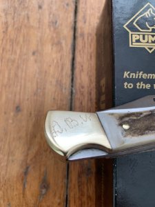 Puma Knife: Puma Earl Folding Knife with Stag Antler Handle 2015/DBW