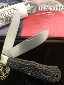 Camillus Texas Ranger Knife: Texas Ranger Limited Edition Commemorative in original Collectable box