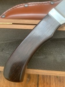 Puma Knife: 12 6010 Puma Austrian SkinMaster Centenary Knife 996-1996 with Walnut Handle 79/200