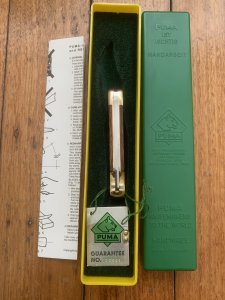 Puma Model 960 CUB 1989 Folding Lock Knife in original box Serial Number 23981