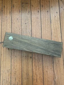 Puma Knife: Puma 1991 116376 Big Big Bowie knife with Stag Antler Handle in original Wooden Box & Warranty