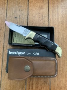 Kershaw Knife: Kershaw Rare 1050 Japanese KAI Folding Lock Knife