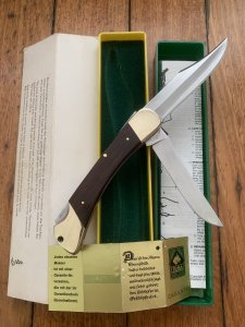 Puma Rare Model 972 Game Warden 1974 Twin Blade Folding Lock Knife with Box #45471