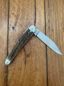 Puma A G RUSSELL 1974 Rare 9mm Luger Bullet Commemorative Club Knife No:106