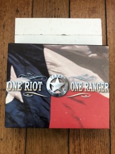 Camillus Texas Ranger Knife: Texas Ranger Limited Edition Commemorative in original Collectable box