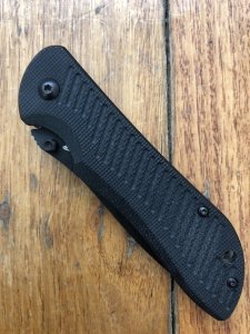 BENCHMADE USA Model 912 Nitrous Stryker Black Tanto A/S Folding Knife