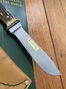 Puma Knife: Puma Hunters Pal 1994 in Original Sheath and Original Green Card Box #28491
